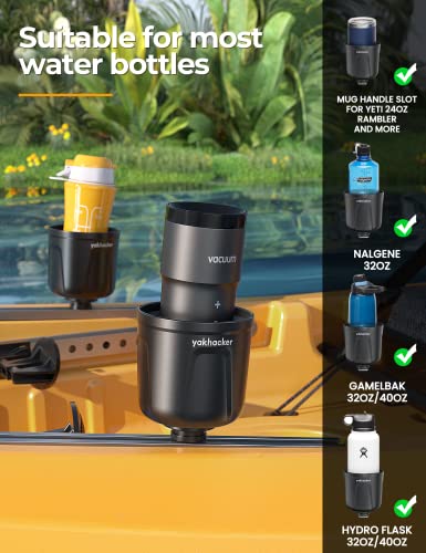 Kayak Cup Holder - Multi-Functional Drink & Phone Holder - 1 Pack