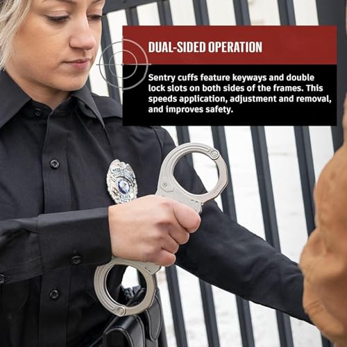 ASP Sentry Handcuffs Chain - Professional Grade Stainless Steel Law Enforcement