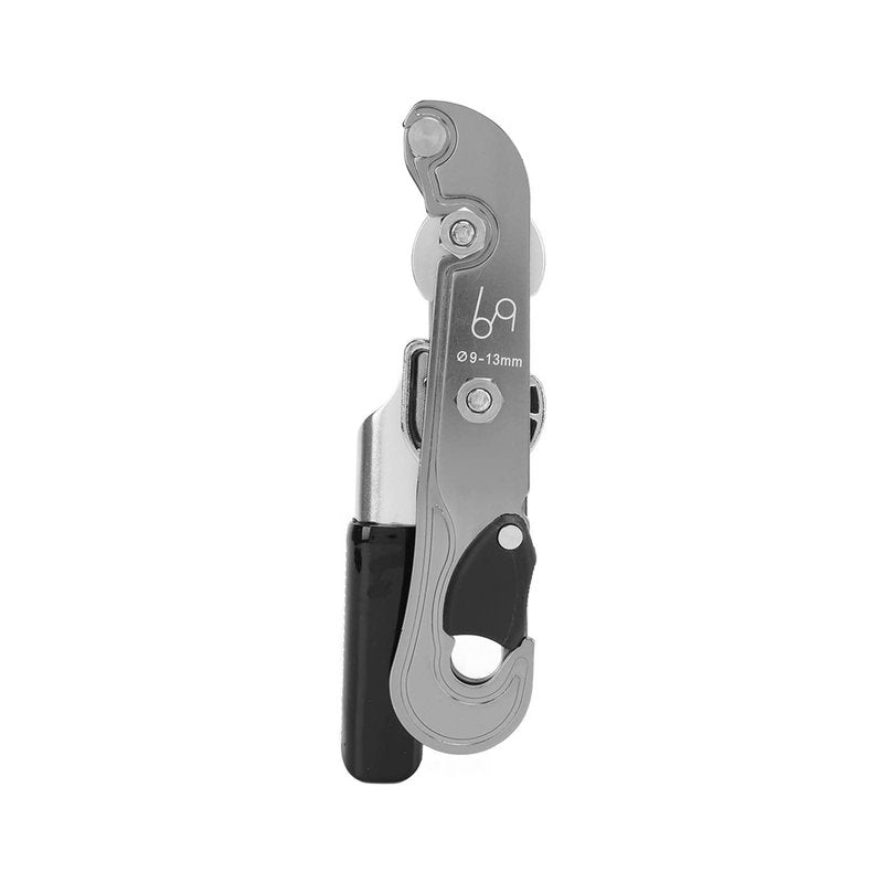 Topyond Hand Stop Descender, Professional Rock Climbing Descender & Ascender Set, Rappelling & Abseiling Device with Rope Stopper, Essential Climbing Gear for 9-13mm Rope, Belay Device