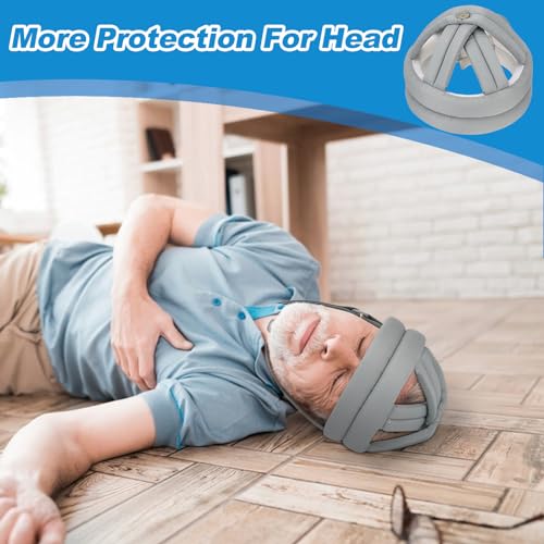 New Upgraded Soft Elderly Helmet for Falls Head Protection,Adult Head Protector from Falls,Elderly Protective Safety Hat Cap,Father's for Elder