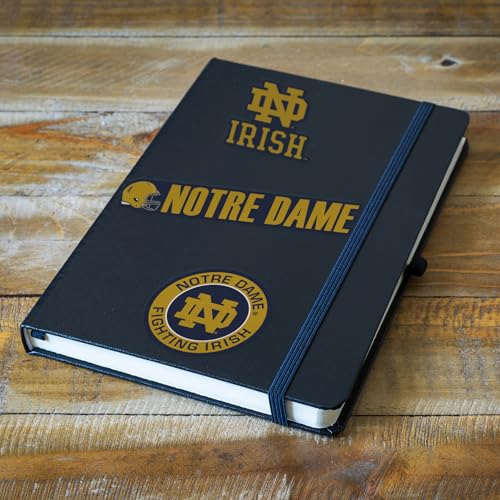 Notre Dame Stickers - 3 Pack Weather-Resistant Vinyl Decals