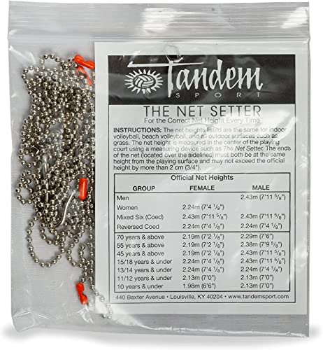 Volleyball Net Setter - Measuring Chain with 4 Heights - Without Pouch