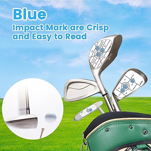 Golf Impact Tape Labels - 150PC for Right-Handed Golfers