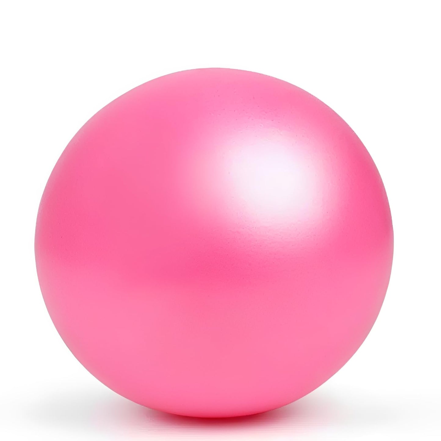 WZYXKRYN Exercise Ball, 9 Inch PVC Pilates Ball, for Physical Therapy, Yoga and Core Training (Pink)