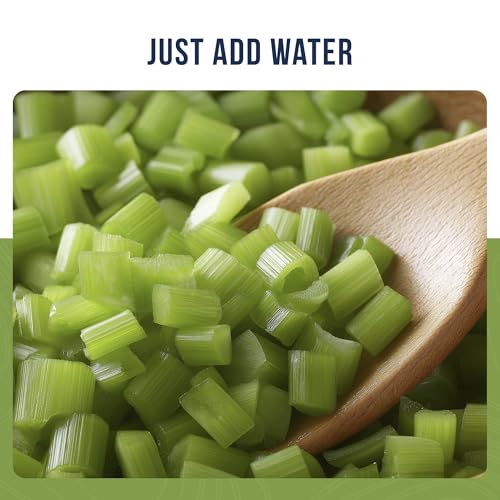 Augason Farms Dehydrated Diced Celery Can - 18 oz Cross Cut Celery