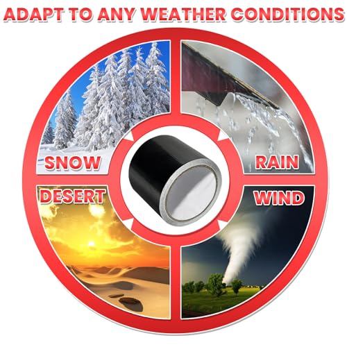 Heavy Duty Waterproof Repair Tape for RV Awning & Tarp - 4" x 25FT