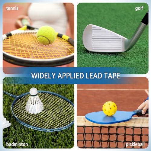 Golf Lead Tape - Self-Adhesive Weight Strips, 30 Grams, 1/2" x 42"