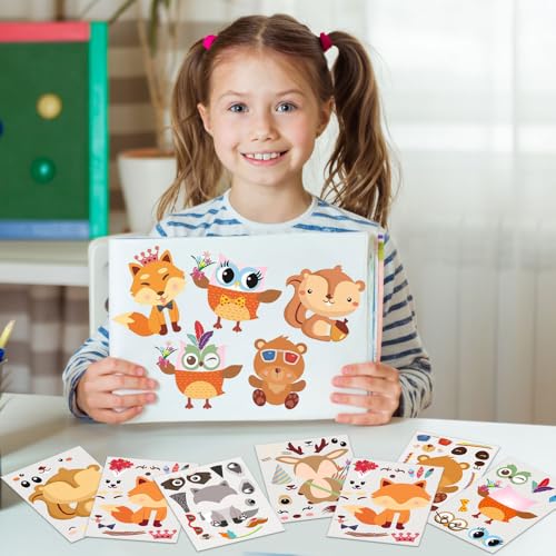 Woodland Creatures Stickers - 30 Pack Party Supplies