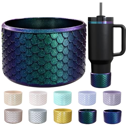 Silicone Boot Bottom Protector for Stanley Cup & Hydro Flask - Jungle Green