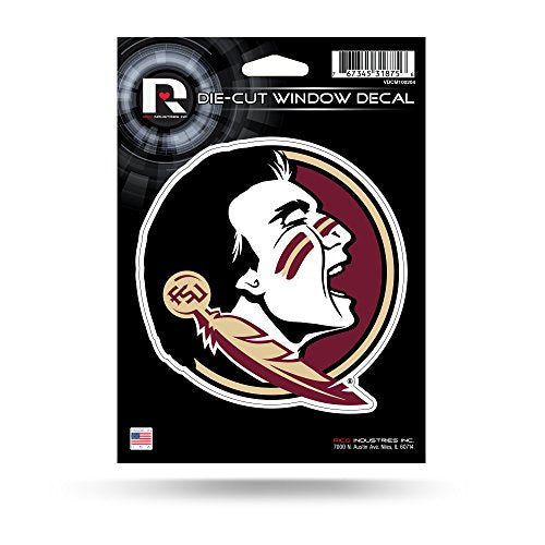 Florida State Seminoles Die Cut Vinyl Decal - 5.75 x 7.75 Inch