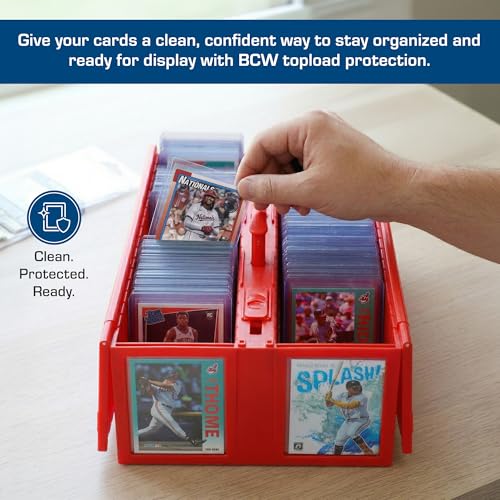 Topload Card Holders - 3x4 Rigid PVC for Trading Cards - 25 Pack