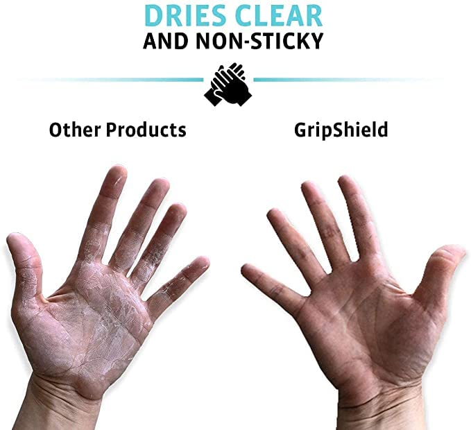 GripShield Non-Sticky Grip Enhancer - 1.50 Fl Oz for Sports