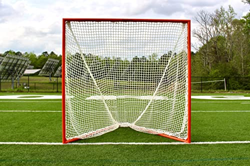 High School Lacrosse Goal - 6x6x7' with White Net
