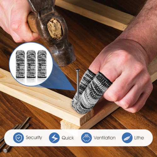 Cut Resistant Finger Cots - Non-Slip, Breathable, 50 Pack