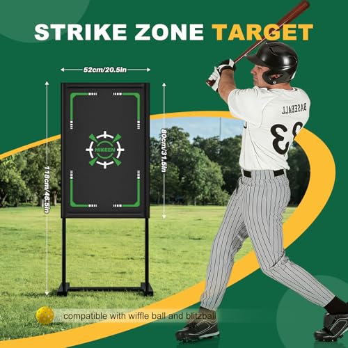 Hikeen Steel Baseball Strike Zone Target for Wiffle & Blitzball Practice