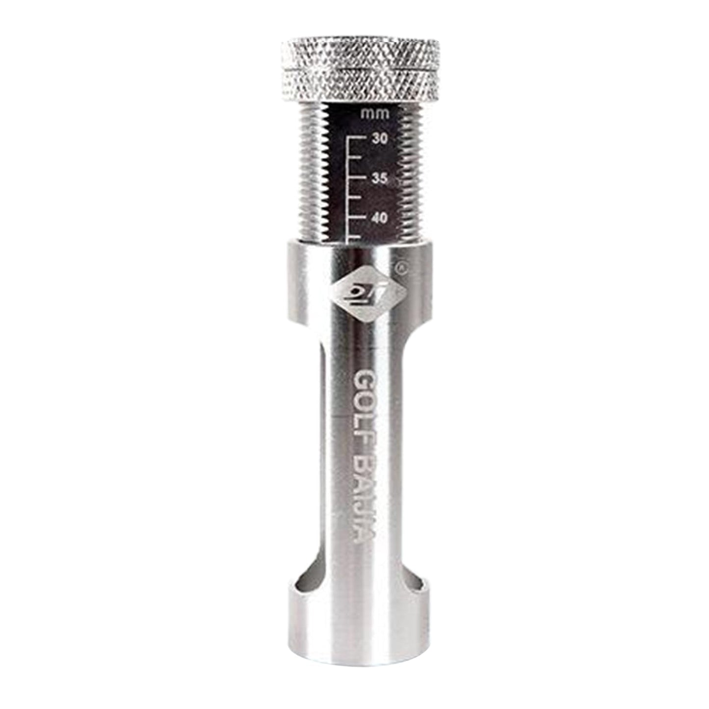 Tizee Golf Tee Magic Mate - Precision Golf Tee Height Adjuster and Lifter, Lightweight Alloy Tool for Optimal Trajectory and Consistent Shots (Silver)