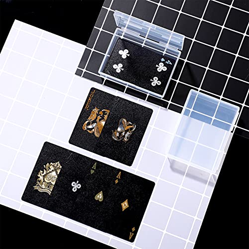 Playing Card Case - 3 Pcs Small Deck Storage Box Set