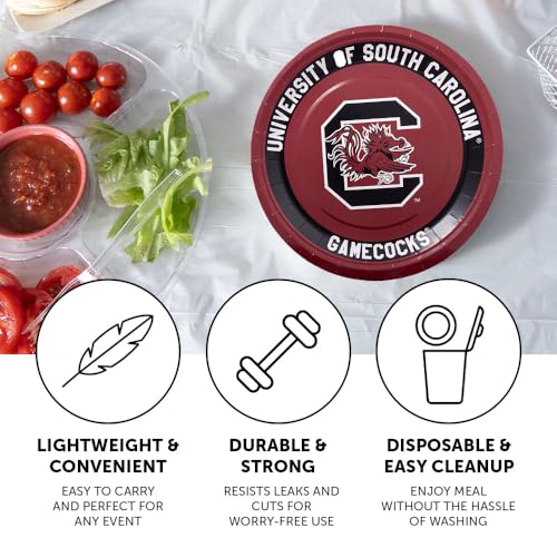 University of South Carolina Paper Plates - 20 Count, 9 Inch