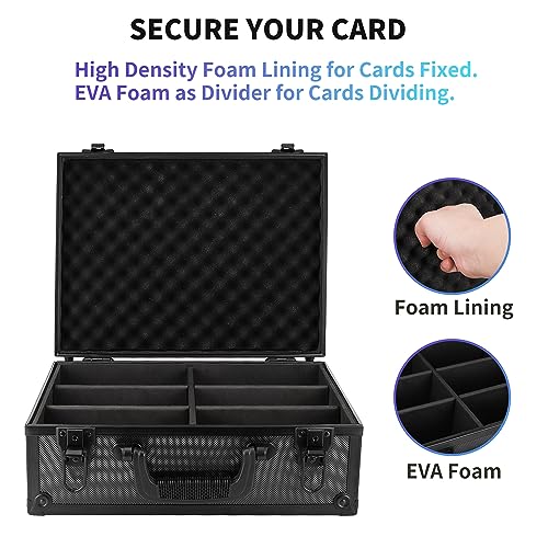 Toploader Storage Box for 3x4 Inch Cards - Holds 600+ Toploaders