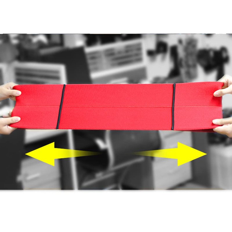 Bench Press Band Power Weight Lifting Training Gym Band Elastic Fitness Increase Strength Push Up Gym Workout (Red, L)