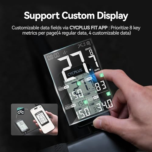 GPS Wireless Bike Computer - 2.8" LCD, 1500mAh, Bluetooth/ANT+