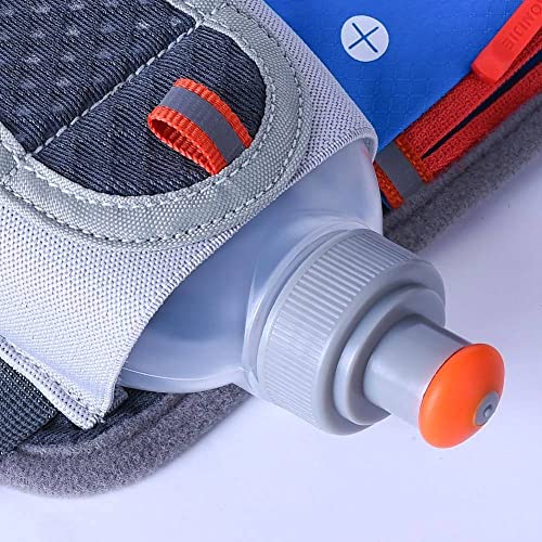 Running Hydration Belt with 2 BPA-Free Water Bottles - Rose