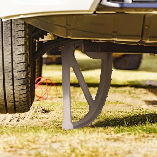 Gisafai Easy Lift Trailer Jack for 8-16 inch Wheels — Aluminum Boat Trailer Jack 2 Ton