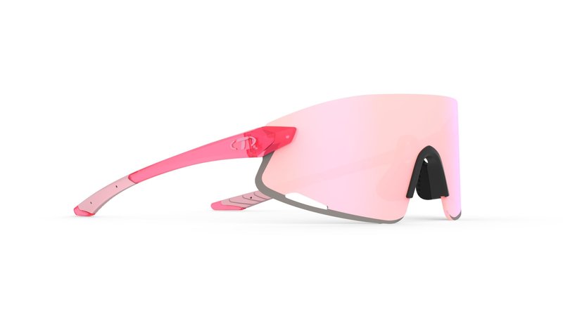 Tifosi Optics Vogel XC Sunglasses (Crystal Pink, Pink Mirror)