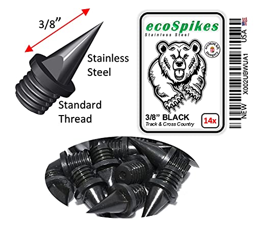 3/8 Inch Stainless Steel Track and Cross Country Spikes - 14 Pack