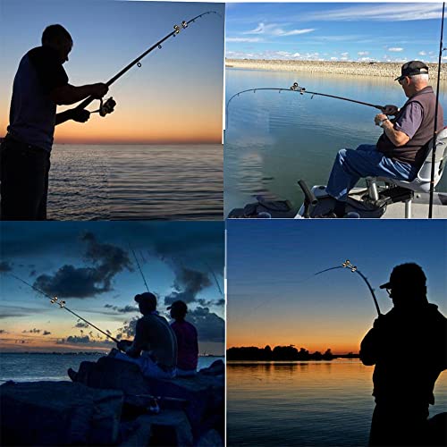 Fishing Alarm Bells - 5 Piece Iron Clamp Double Bell Set