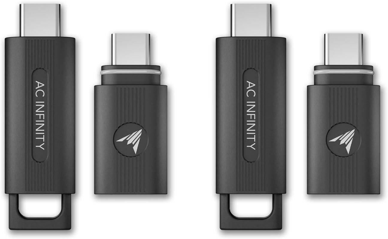 AC Infinity UIS Wireless Transmitter & Receiver Set - 26ft Range, 2.4GHz Connection