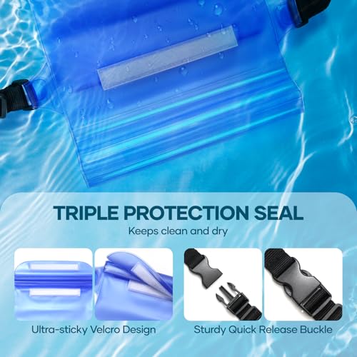 Waterproof Fanny Pack for Beach & Water Sports - 2PCS Set