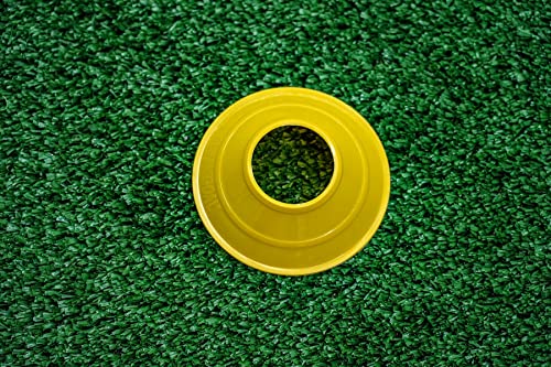 Mini Disc Cone Kit - 50-Pack Training Cones with Carrier - Blue & Red