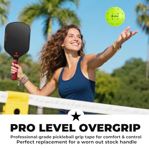 Pickleball Paddle Overgrip Tape - Rainbow - 12 Pack