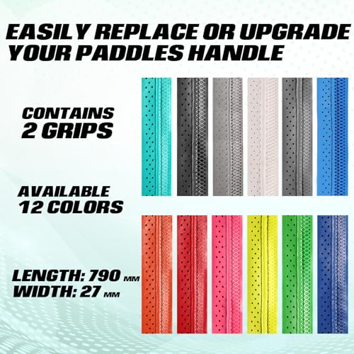 AMA SPORT Pickleball Paddle Grip Tape 2 Pack Overgrip Replacement