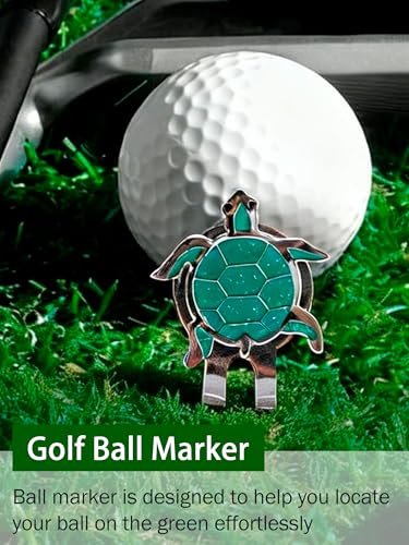 Magnetic Golf Ball Marker Hat Clip - Cute Animal Designs