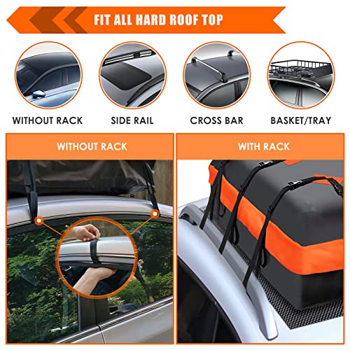 20 Cubic Feet Waterproof Rooftop Cargo Carrier Bag - Soft Shell Luggage