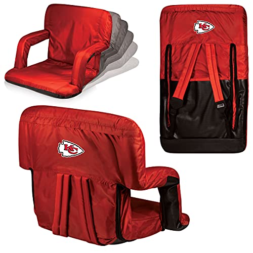 NFL Kansas City Chiefs Portable Reclining Stadium Seat - Red