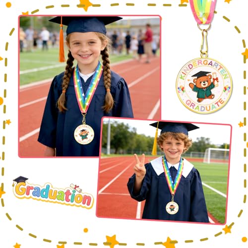 Kindergarten Graduation Medal with Ribbon - Kids Award Gift
