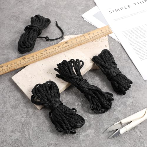 Trampoline Net Connection Rope - 6 Pieces, 16 Feet, Nylon