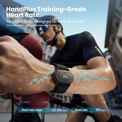 HandPlus Heart Rate Monitor Armband - Training-Grade Optical Tracker