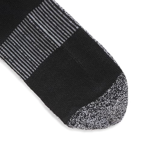 Columbia Men's Moisture Control Quarter Crew Socks 6-Pack - Black