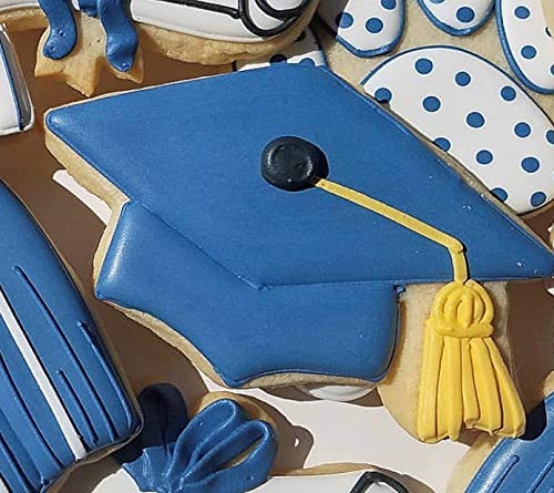 Graduation Cap Cookie Cutter - Large 4.5 Inch, Made in USA
