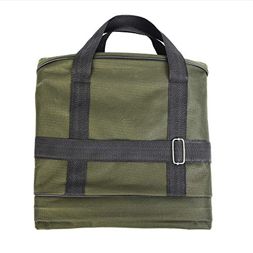 80cm Foldable Fishing Rod Case with Waterproof Oxford Material, Portable Reel & Pole Bag