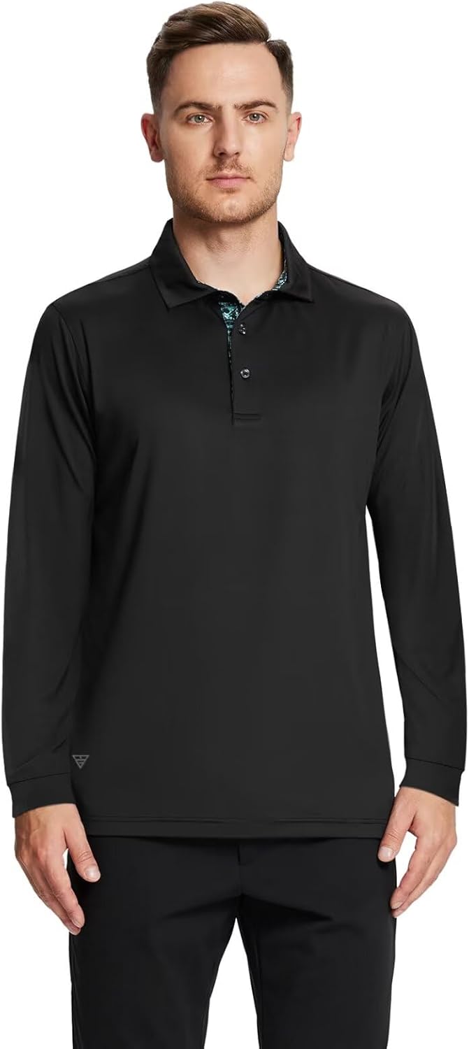 Skiennix Men's Polo Shirts - Stylish Dry Fit Performance | Short & Long Sleeve Options Available