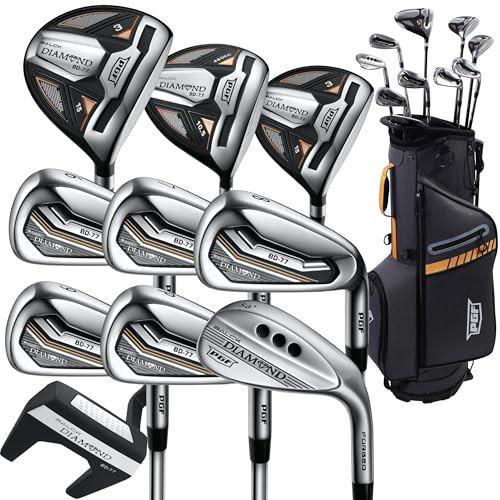 Complete Golf Club Set for Men - 14-Piece Regular Flex