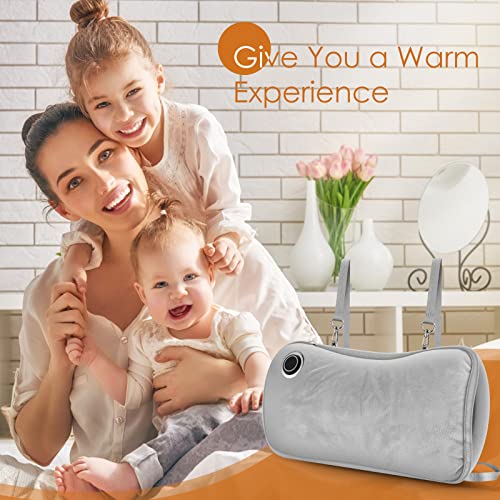 Rechargeable Heated Gloves with Graphene Heating - Portable Hand Warmers for Winter