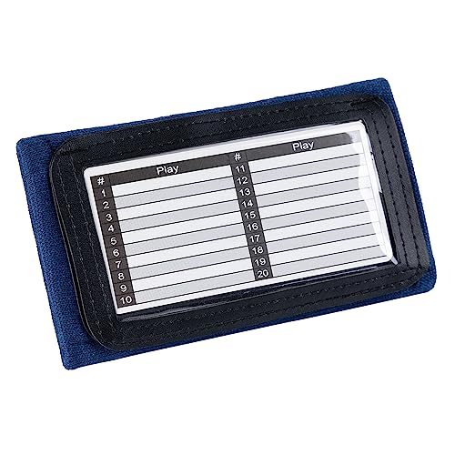 Youth Quarterback Play Wristband - 3 Compartment - Navy Blue