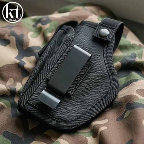 Universal Gun Holster for Concealed Carry - Adjustable IWB/OWB