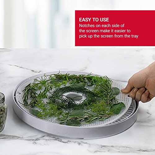13.5" Round Clean-A-Screens for Dehydrators - Pack of 2